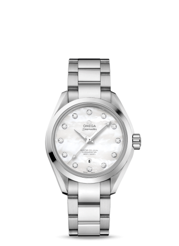 Omega Seamaster Aqua Terra 150M Master Co-Axial 34 Stainless Steel / MOP / Bracelet